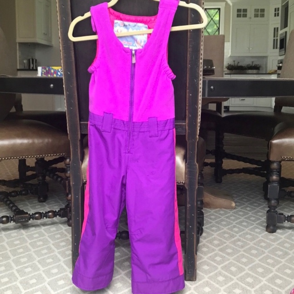 Girls size 4 Obermeyer Snow Bib